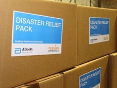 Disaster Boxes provided by Abbott