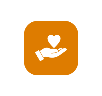 Virtual Food Drive Icon.