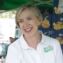 Jilly, CEO of City Harvest Food Bank